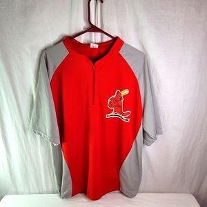 Cardinals baseball mens warmup jersey in extra large (2)